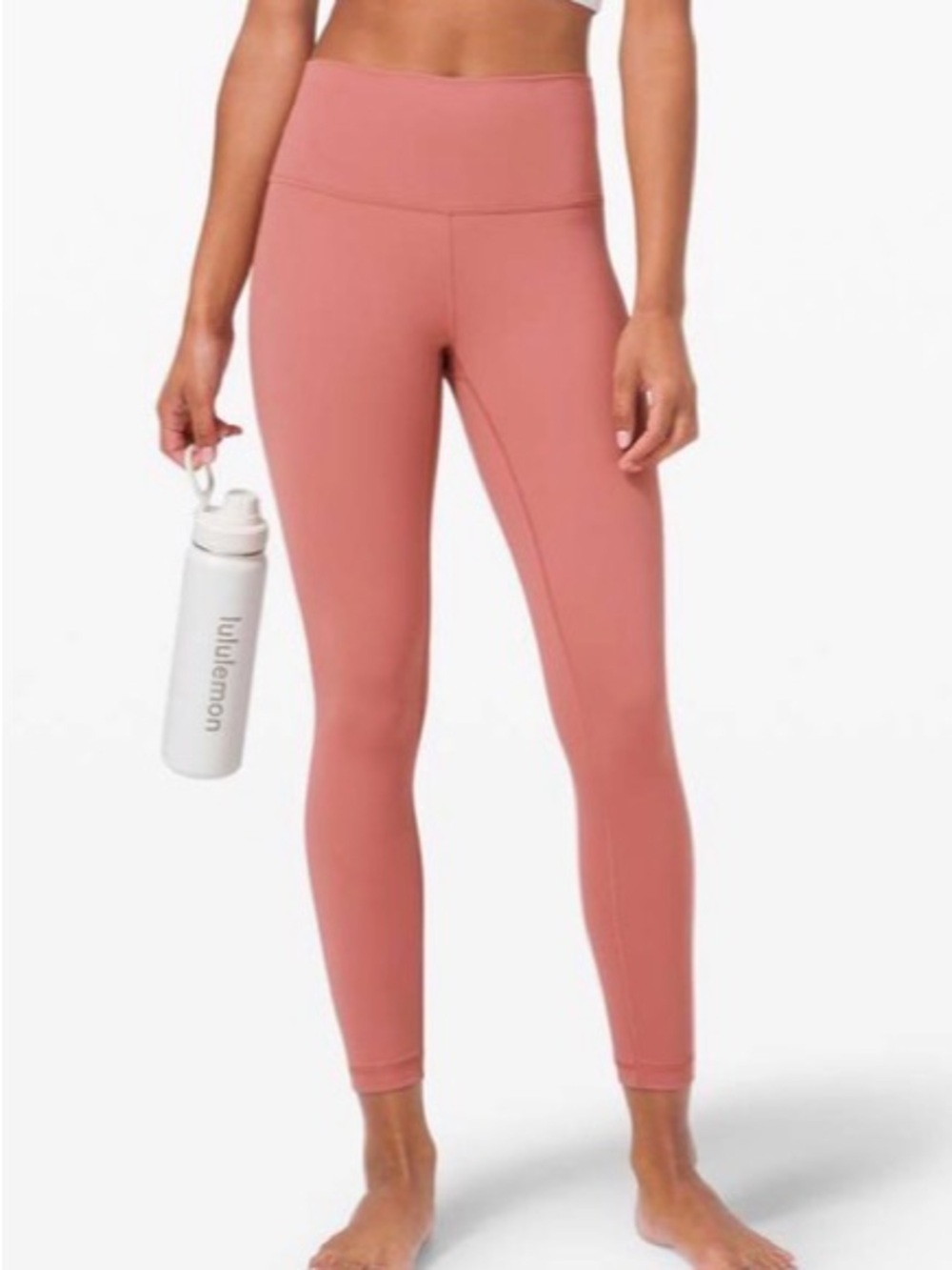 Lululemon Wunder Under High-Rise Tight 28" *Full-On Luxtreme Brier Rose Size 10